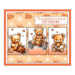 Bye Bye Beautiful Bear Transparent Stamps, Stamp and Die Set (please order items separately)