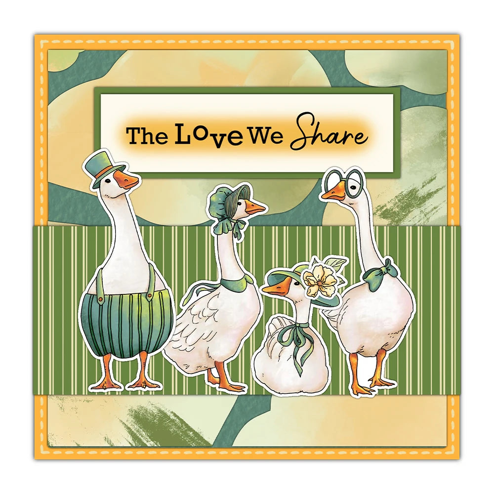 Sweet Goosey Family Transparent Stamps