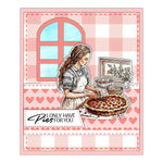 Happy Baking Day Transparent Stamps, Stamp and Die Set (please order items separately)