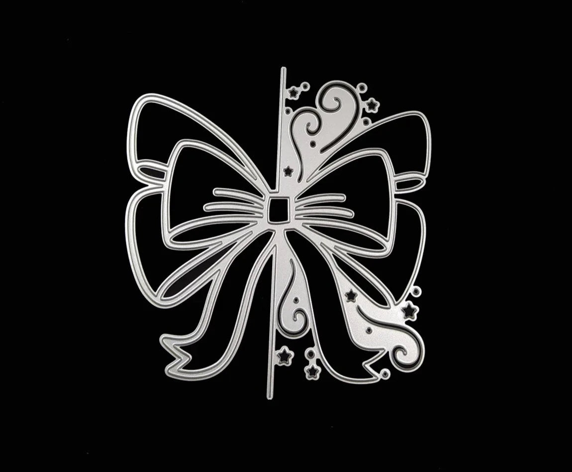 Exquisite Bountiful Bow Metal Cutting Die, 14.6 cm x 14.1 cm/5.74 in x 5.55 in