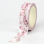 Beautiful Decorative Floral Washi Tape, Width 15mm, Length 10 m, 1 Piece