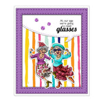 Fabulous Ladies Having Fun Transparent Stamps