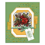 Perfect Poinsettia Christmas Flowers Transparent Stamps