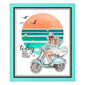 Happy Summer Days Transparent Stamps