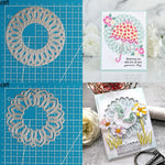 Versatile Spiral Metal Cutting Dies, Two Designs, Size on Photos