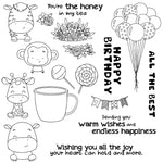 Cute You're The Honey In My Tea Transparent Stamps