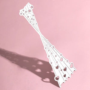 Stunning Effect Special Decorations Metal Cutting Dies, Various Designs, 15.1 cm x 5.3 cm/5.94 in x 2.08 in