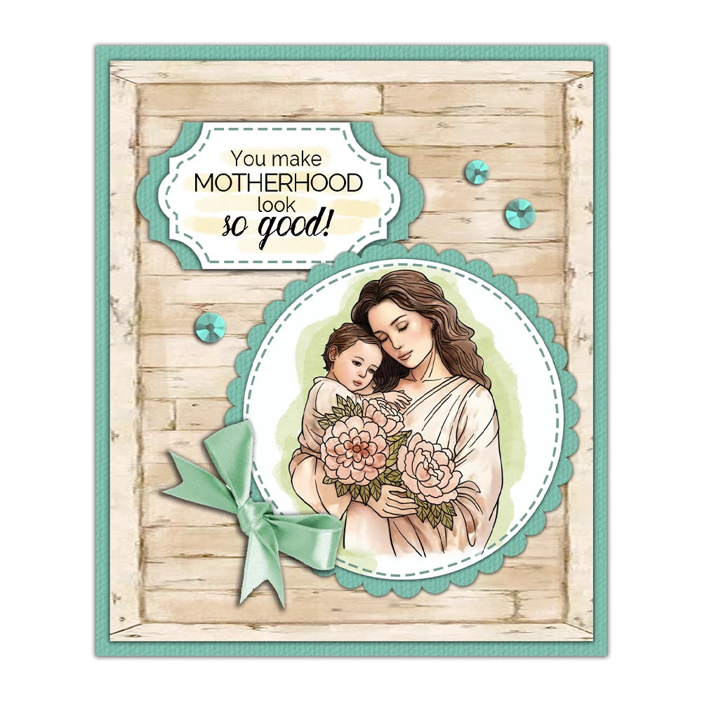 Gorgeous Mum Transparent Stamps