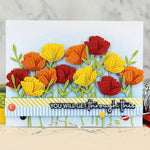 Exquisite and Versatile Butterflies & Flowers Metal Cutting Dies, Four Designs, Size on Photos