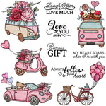 Delightful Follow Your Heart Transparent Stamps