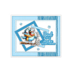 Comical Birdies Misbehaving Transparent Stamps, Stamp and Die Set (please order items separately)