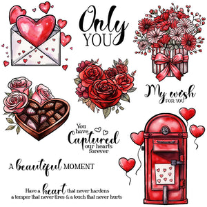 Gorgeous My Wish For You Transparent Stamps