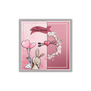 Delightful Cupid's Arrow Transparent Stamps, Dies, Stamp and Die Set (please order items separately)