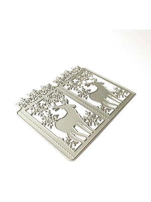 Exquisite Christmas Reindeer Metal Cutting Die, 13.1 cm x 10.7 cm/15 in x 4.21 in