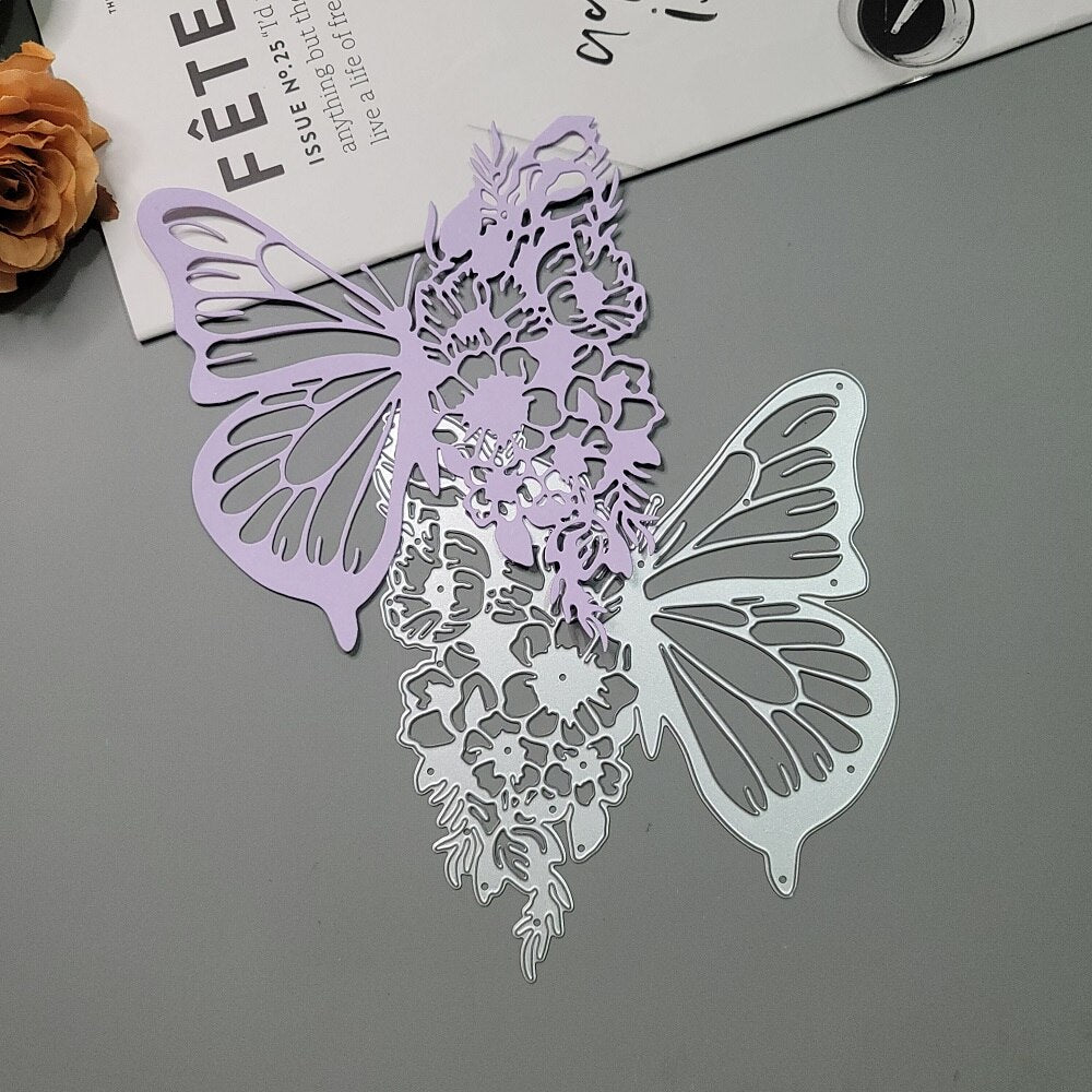 Stunning Butterfly Metal Cutting Die, 12.7 cm x 14.7 cm/5 in x 5.8 in