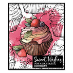 Irresistible Cupcake Transparent Stamps, Stamp and Die Set (please order items separately)