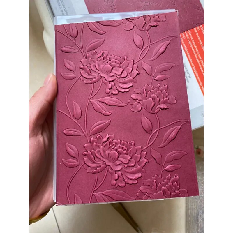 Beautiful Embossing Folders, Various Designs, 11 cm x 16 cm/4.33 in x 6.29 in