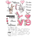 Delightful Cupid's Arrow Transparent Stamps, Dies, Stamp and Die Set (please order items separately)