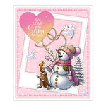 Delightful If Snowflakes Were Kisses Transparent Stamps, Dies, Stamp and Die Set (please order items separately)