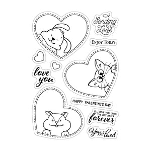 Adorable "I'll Love You Until The Day After Forever" Stamp/Die (please order items separately)