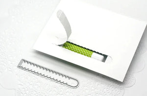 Versatile and Useful Tear Off Strips Metal Cutting Die, Size on Photo