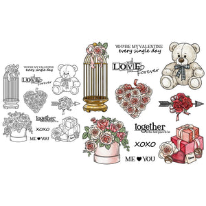 Sweet Valentine Forever Transparent Stamps