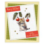 Adorable Christmas Kitties Transparent Stamps