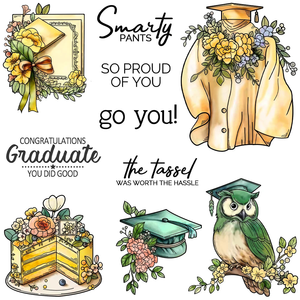 Beautiful Graduation Time to Celebrate Stamps/Dies/Stamp and Die Set (please order items separately as required)