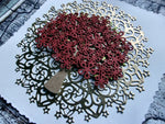 Beautiful and Graceful Tree Metal Cutting Die, Size on Photo