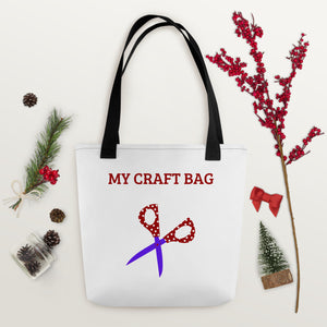 Unique Design Versatile "My Craft Bag" Tote