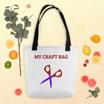 Unique Design Versatile "My Craft Bag" Tote