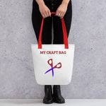 Unique Design Versatile "My Craft Bag" Tote