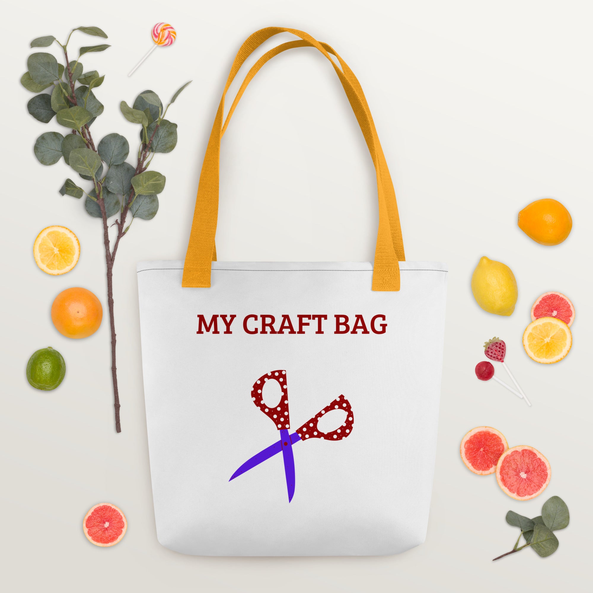 Unique Design Versatile "My Craft Bag" Tote