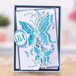 Beautiful and Graceful Butterfly Metal Cutting Die, 9.1 cm x 15.2 cm/3.6 in x 6.0 in