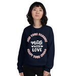 Cosy Uniquely Designed "Find Your Passion, Craft Your World"  Unisex Sweatshirt, Various Colours and Sizes (Size Guide Included)