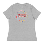 Unique Design Especially For "Craft World", Ladies "Crafting Is My Happy Place" Relaxed Fit Cotton T-Shirts, Various Colours/Sizes (size guide included)