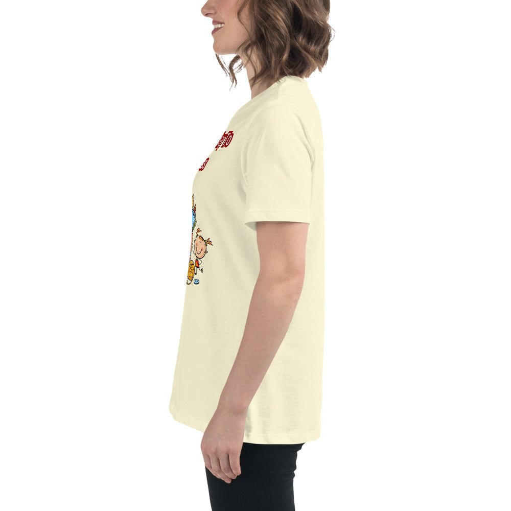 Unique Design Exclusively For "Craft World", Ladies "Crafting My Way to Happiness" Relaxed Fit Cotton T-Shirts, Various Colours/Sizes (size guide included)