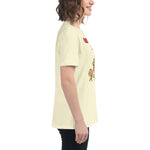 Unique Design Exclusively For "Craft World", Ladies "Crafting My Way to Happiness" Relaxed Fit Cotton T-Shirts, Various Colours/Sizes (size guide included)