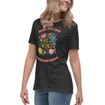 Unique Design Especially For "Craft World", "Made with Love, Crafted with Passion"  Ladies  Relaxed Fit Cotton T-Shirts, Various Colours/Sizes (size guide included)