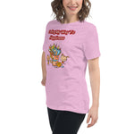 Unique Design Exclusively For "Craft World", Ladies "Crafting My Way to Happiness" Relaxed Fit Cotton T-Shirts, Various Colours/Sizes (size guide included)