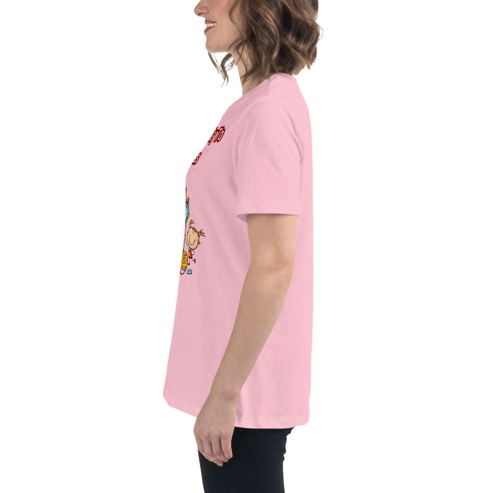 Unique Design Exclusively For "Craft World", Ladies "Crafting My Way to Happiness" Relaxed Fit Cotton T-Shirts, Various Colours/Sizes (size guide included)