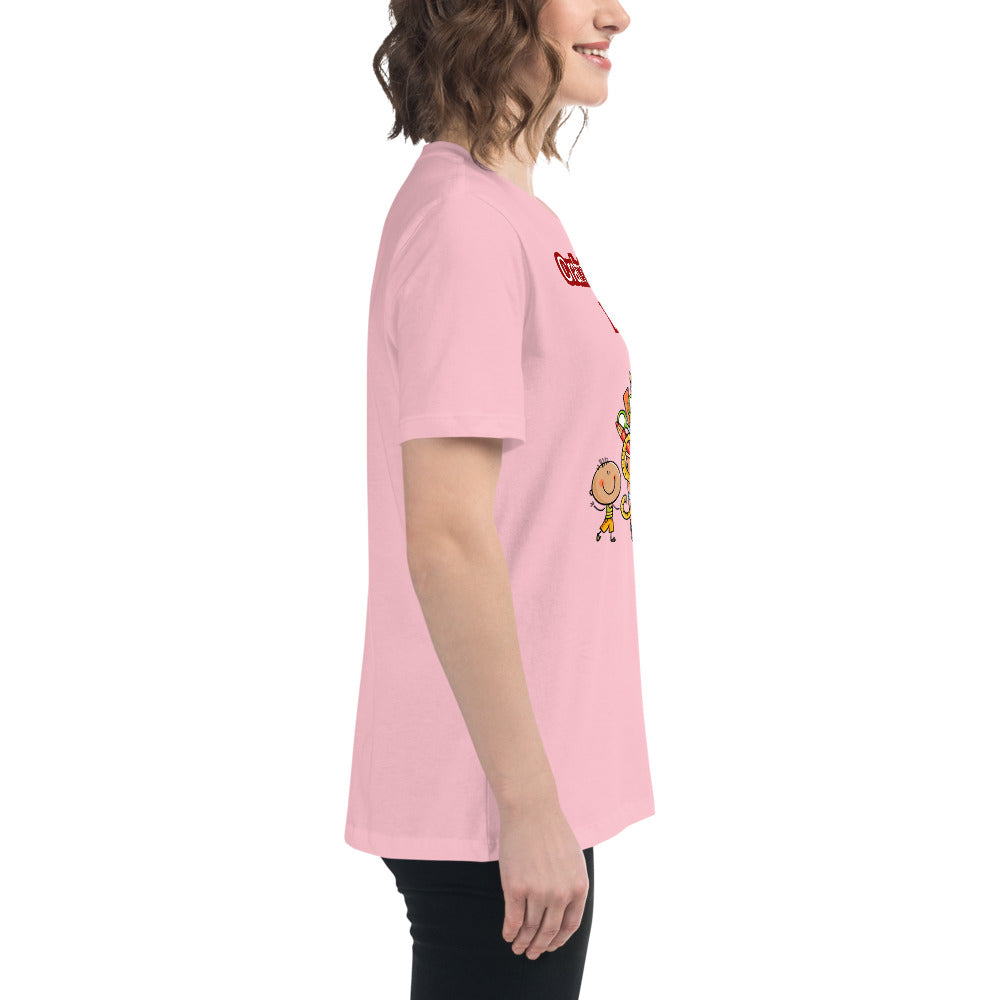 Unique Design Exclusively For "Craft World", Ladies "Crafting My Way to Happiness" Relaxed Fit Cotton T-Shirts, Various Colours/Sizes (size guide included)