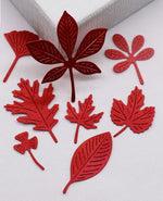 Variety of Leaves Metal Cutting Dies, 5.6 cm x 16.1 cm/2.20 in x 6.33 in