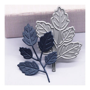 Gorgeous Dainty Leaf Metal Cutting Die, 4 cm x 5.5 cm/1.88 in x 2.16 in