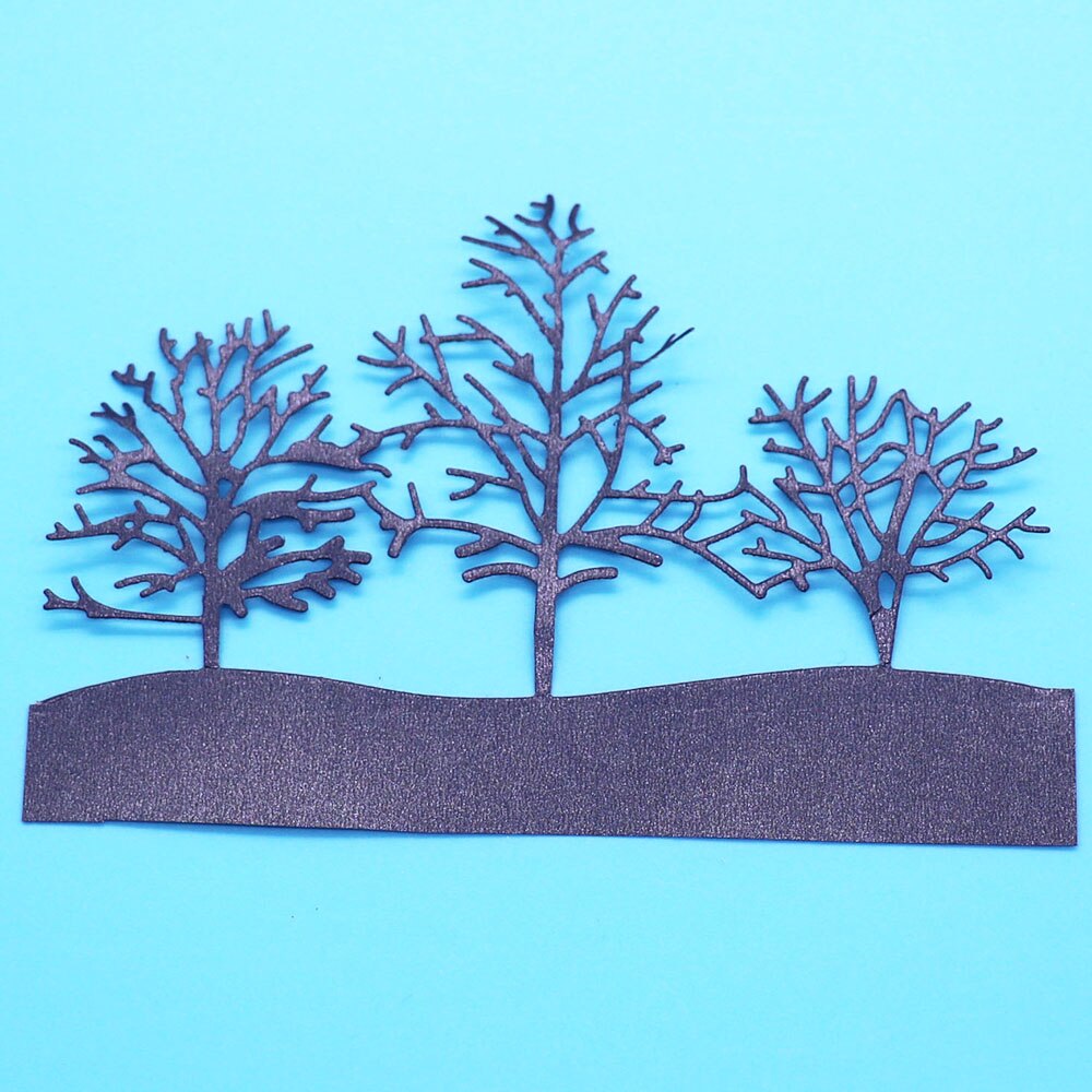 Majestic Trees Metal Cutting Dies, 6.6 cm x 11.5 cm/2.59 in x 4.52 in