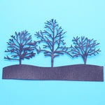 Majestic Trees Metal Cutting Dies, 6.6 cm x 11.5 cm/2.59 in x 4.52 in