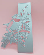 Pretty Bird on a Branch Metal Cutting Die, 8.4 x 13.5 cm/3.30 in x 5.31 in