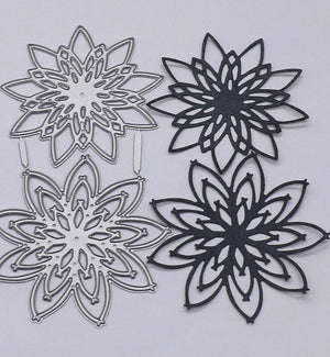 Special Flower Metal Cutting Die, 7.9 cm x 14.3 cm/3.11 in x 5.62 in