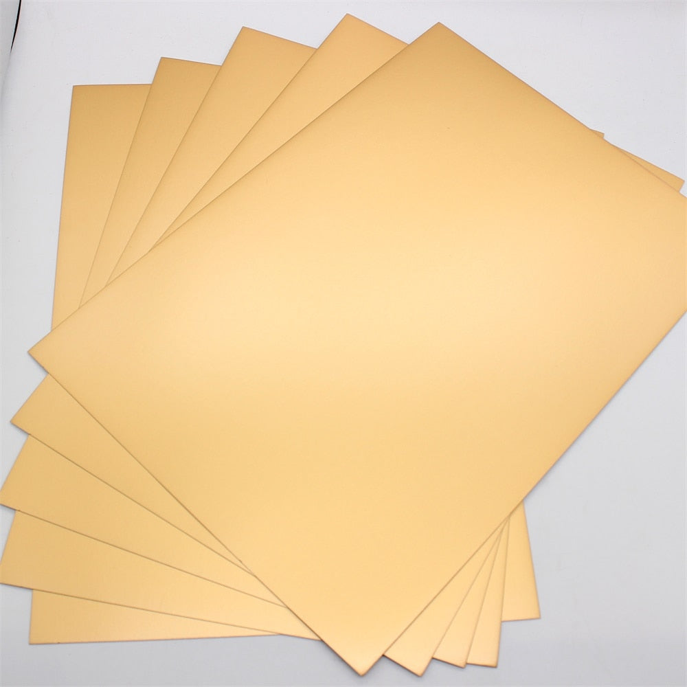 Beautiful Gold and Silver Papers, A4, 5 Pieces