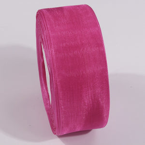 Organza Ribbons, Various Colours, 6 mm, 10 mm, 10 Yards (please choose size and colour)